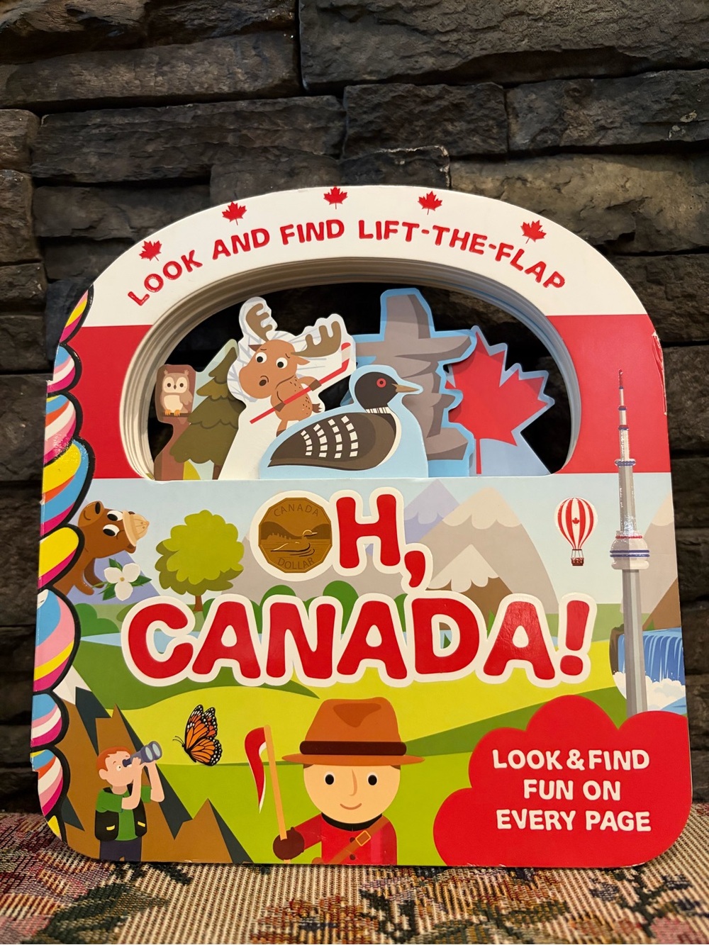 Oh, Canada! Look and Find Lift-the-Flap Children's Book